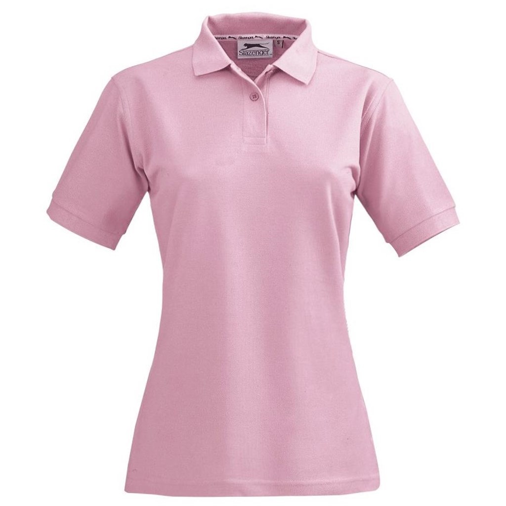 Ladies Crest Golf Shirt �C Pink