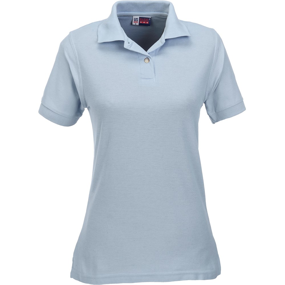 Ladies Boston Golf Shirt �C Ocean Blue