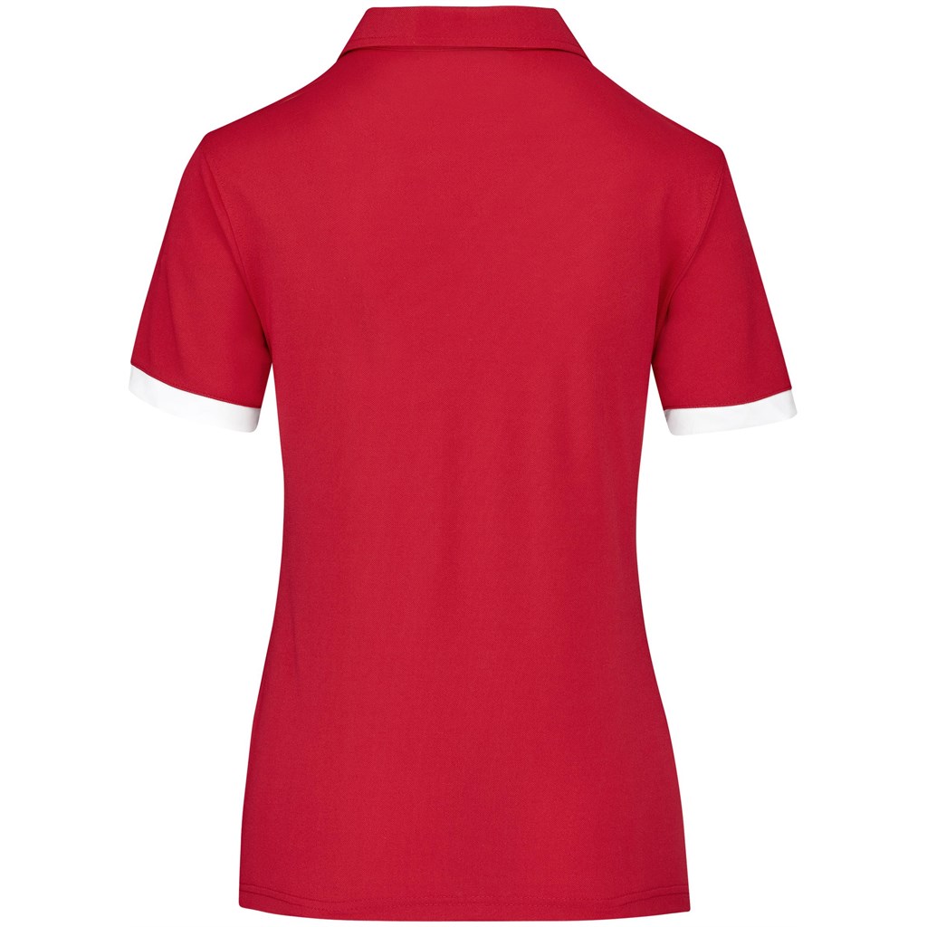 Ladies Contest Golf Shirt �C Red
