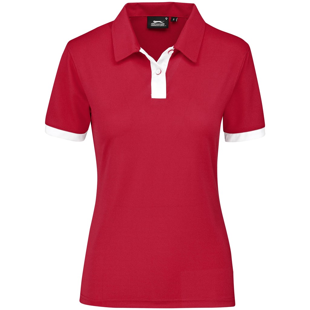 Ladies Contest Golf Shirt �C Red