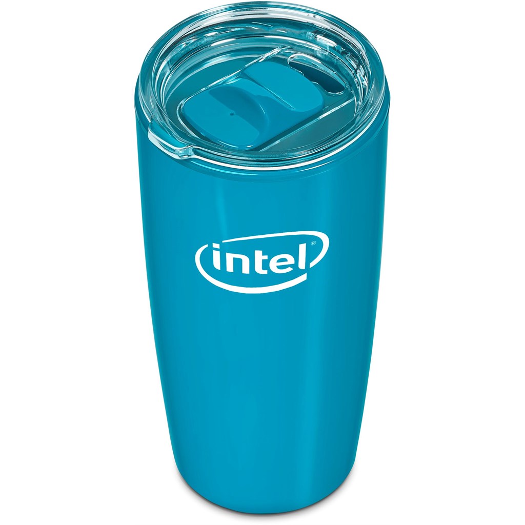 Altitude Daytona Plastic 2-in-1 Double-Wall Tumbler & Straw �C 600ml