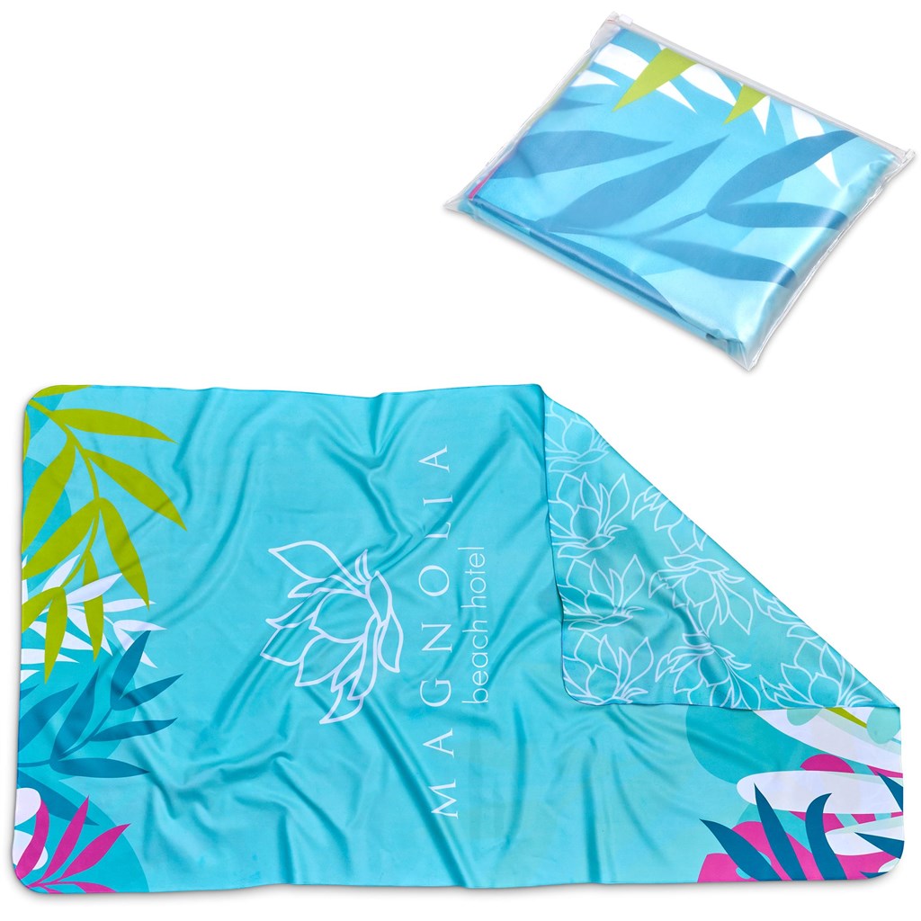 Hoppla Hula Beach Towel �C Dual Branding