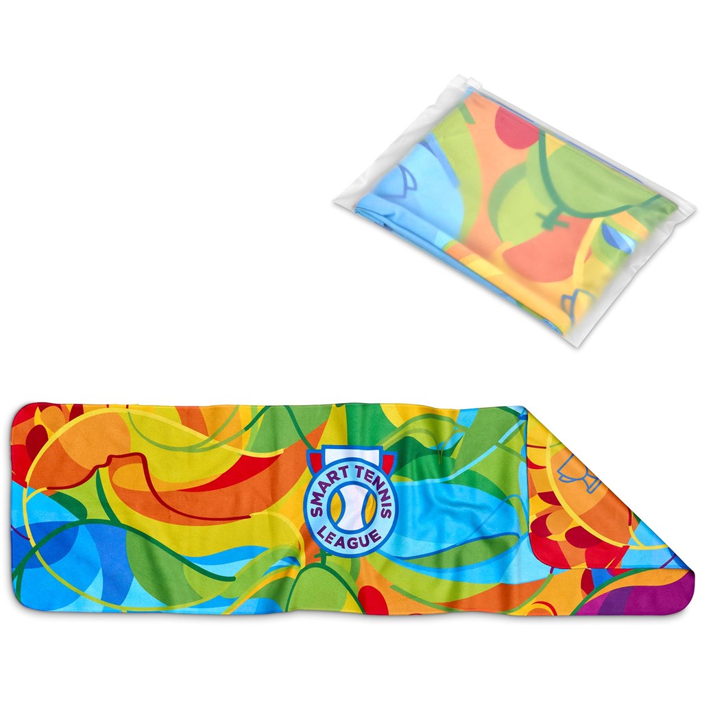 Hoppla Relay Sports Towel �C Dual Branding