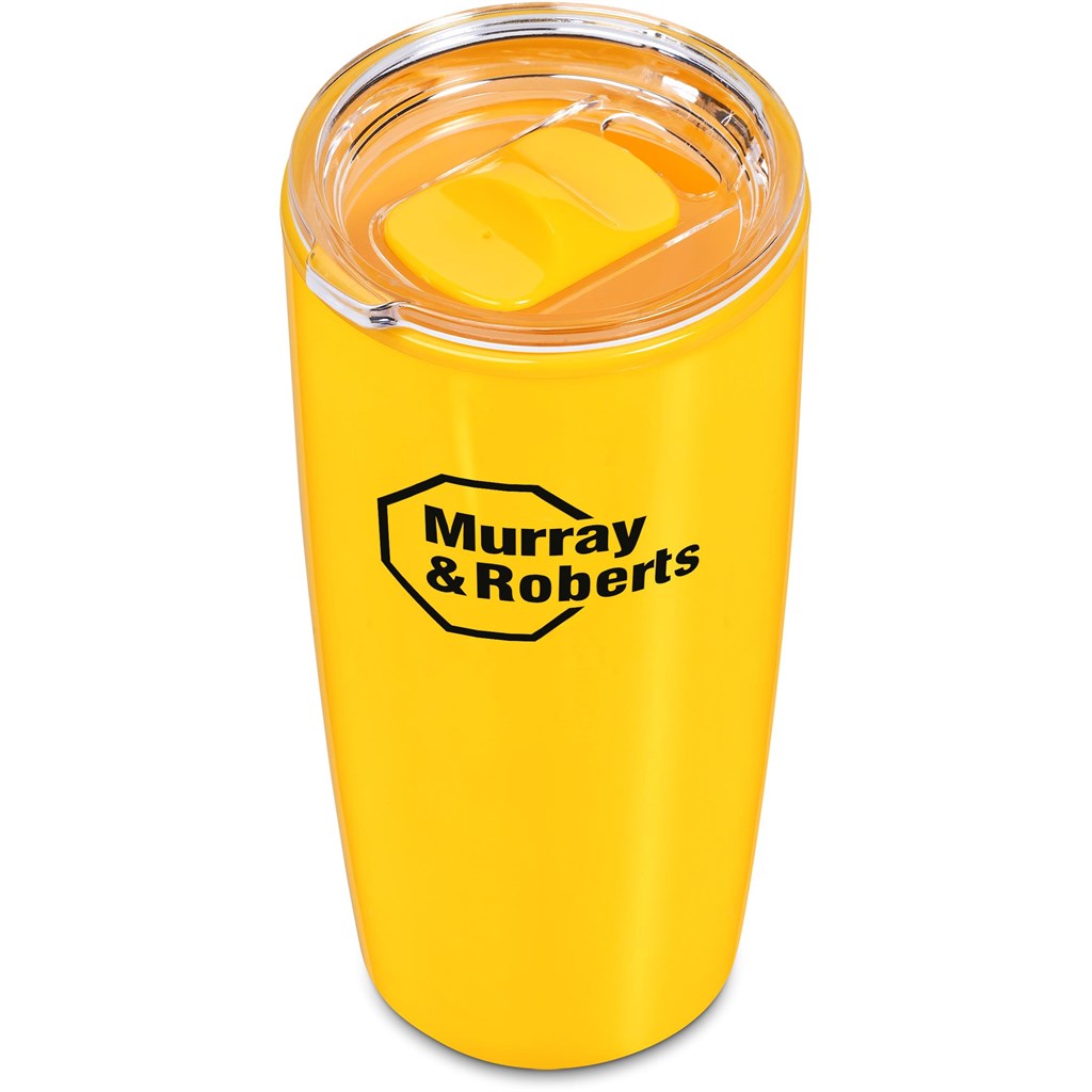 Altitude Daytona Plastic 2-in-1 Double-Wall Tumbler & Straw �C 600ml