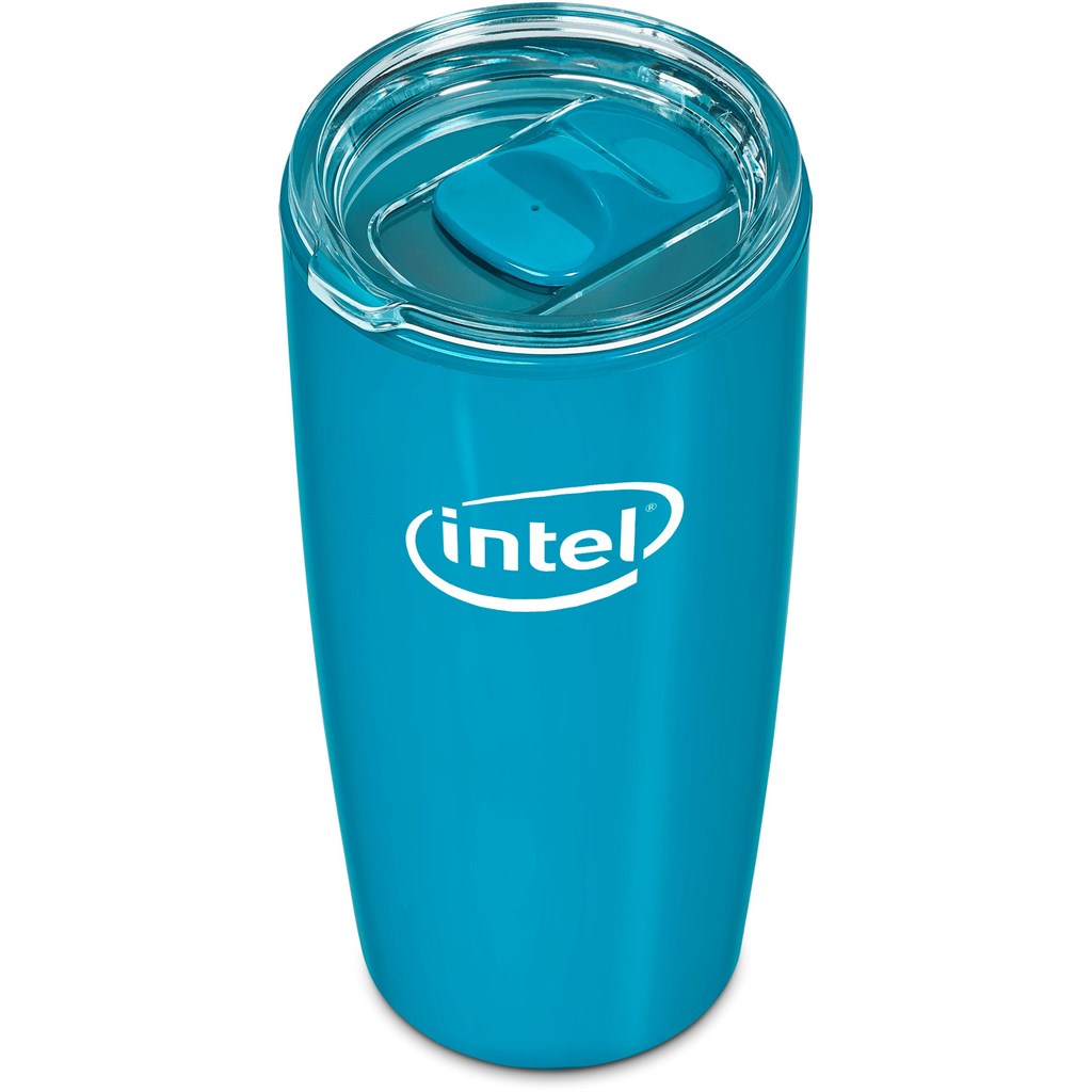 Altitude Daytona Plastic 2-in-1 Double-Wall Tumbler & Straw �C 600ml