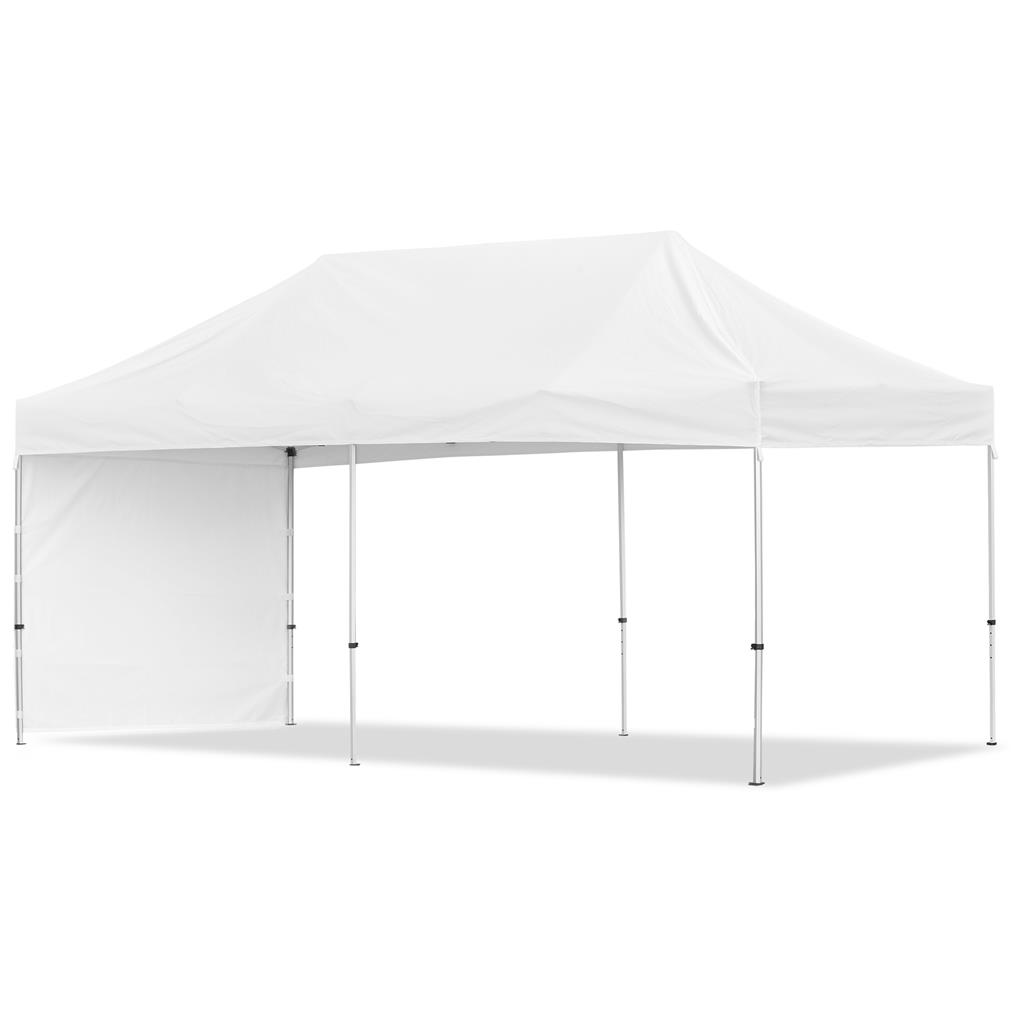 Coated Steel Sublimated Gazebo 6m x 3m �C  1 Short Full-Wall Skin