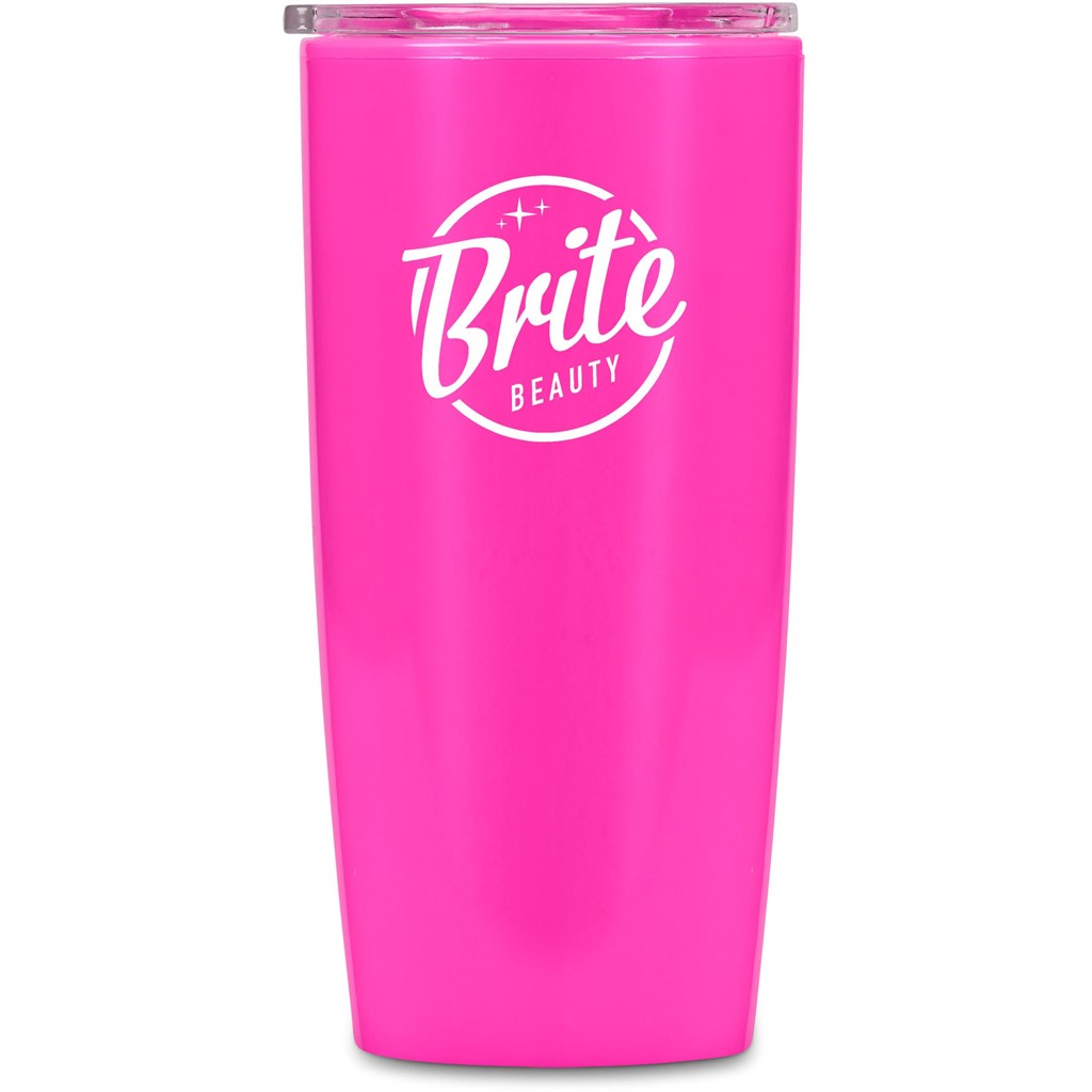 Altitude Daytona Plastic 2-in-1 Double-Wall Tumbler & Straw �C 600ml