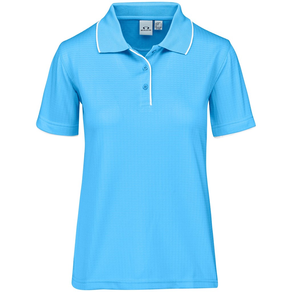 Ladies Elite Golf Shirt �C Light Blue