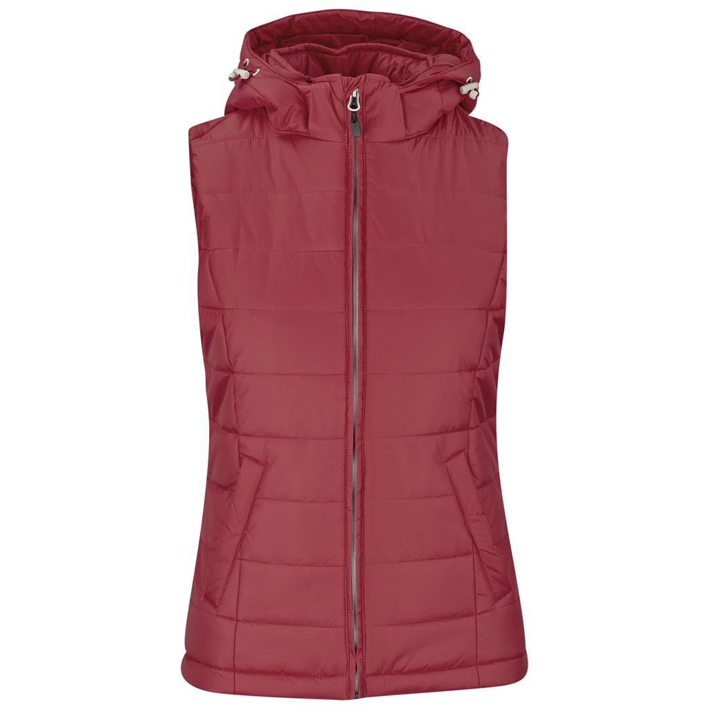 Ladies Evolution Bodywarmer �C Red