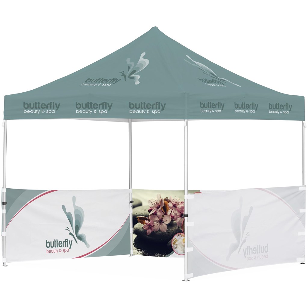 Ovation Sublimated Gazebo 3m X 3m �C 3 Half-Wall Skins