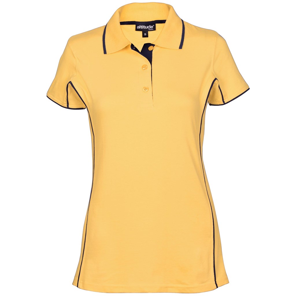 Ladies Denver Golf Shirt �C Yellow