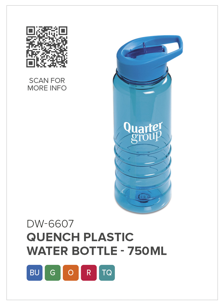 Altitude Quench Plastic Water Bottle �C 750ml
