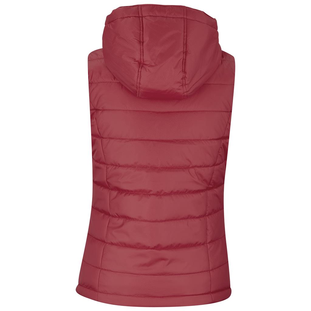 Ladies Evolution Bodywarmer �C Red