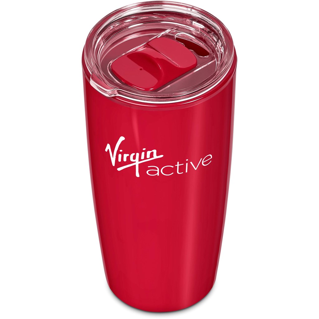 Altitude Daytona Plastic 2-in-1 Double-Wall Tumbler & Straw �C 600ml