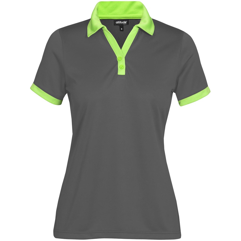 Ladies Bridgewater Golf Shirt �C Lime