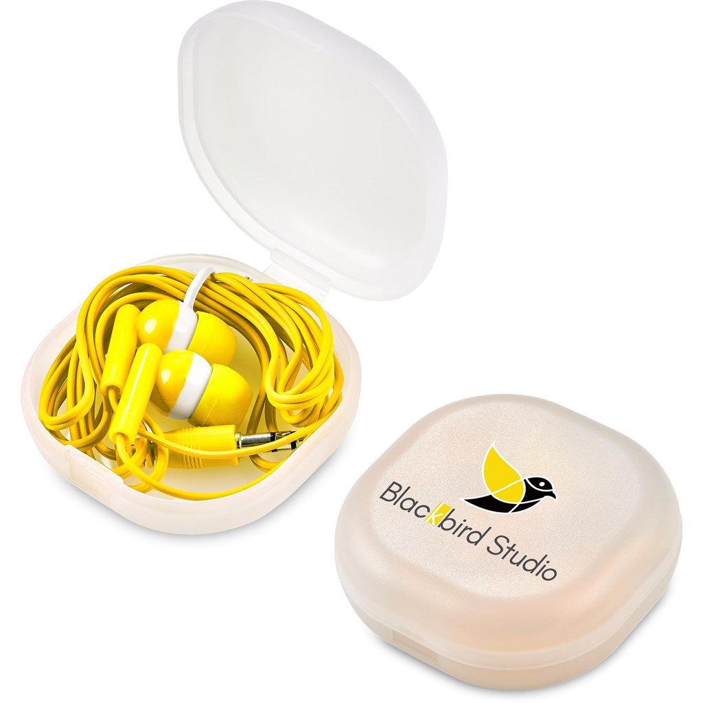 Altitude Nu-Toonz Earbuds �C Yellow