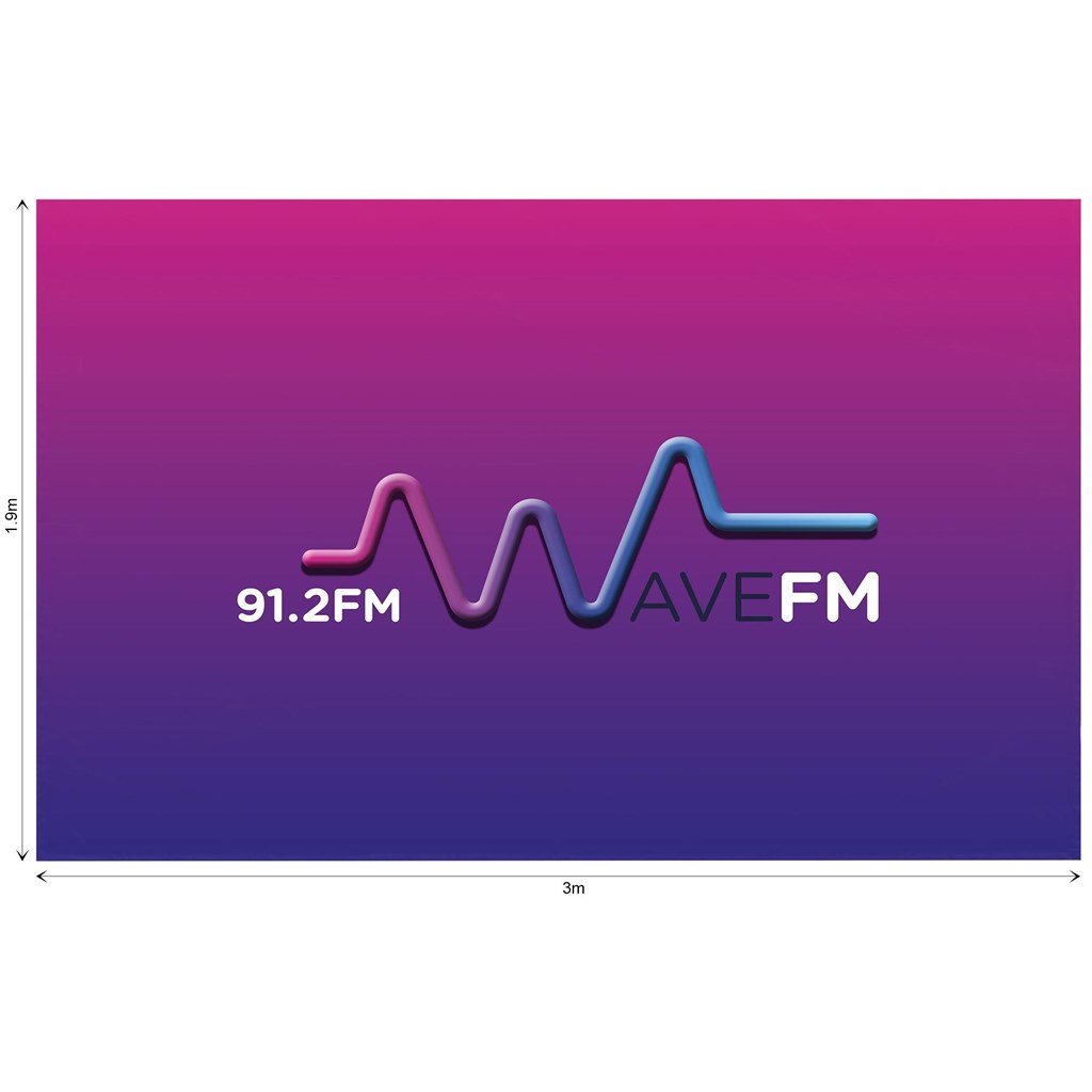 Ovation Sublimated Gazebo 6m X 3m �C Short Side Full-Wall  (Excludes Hardware)