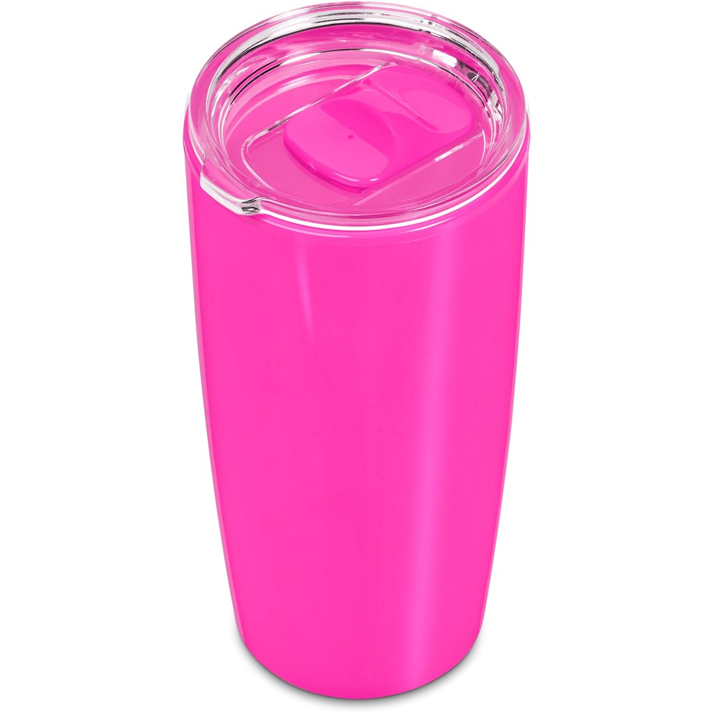 Altitude Daytona Plastic 2-in-1 Double-Wall Tumbler & Straw �C 600ml