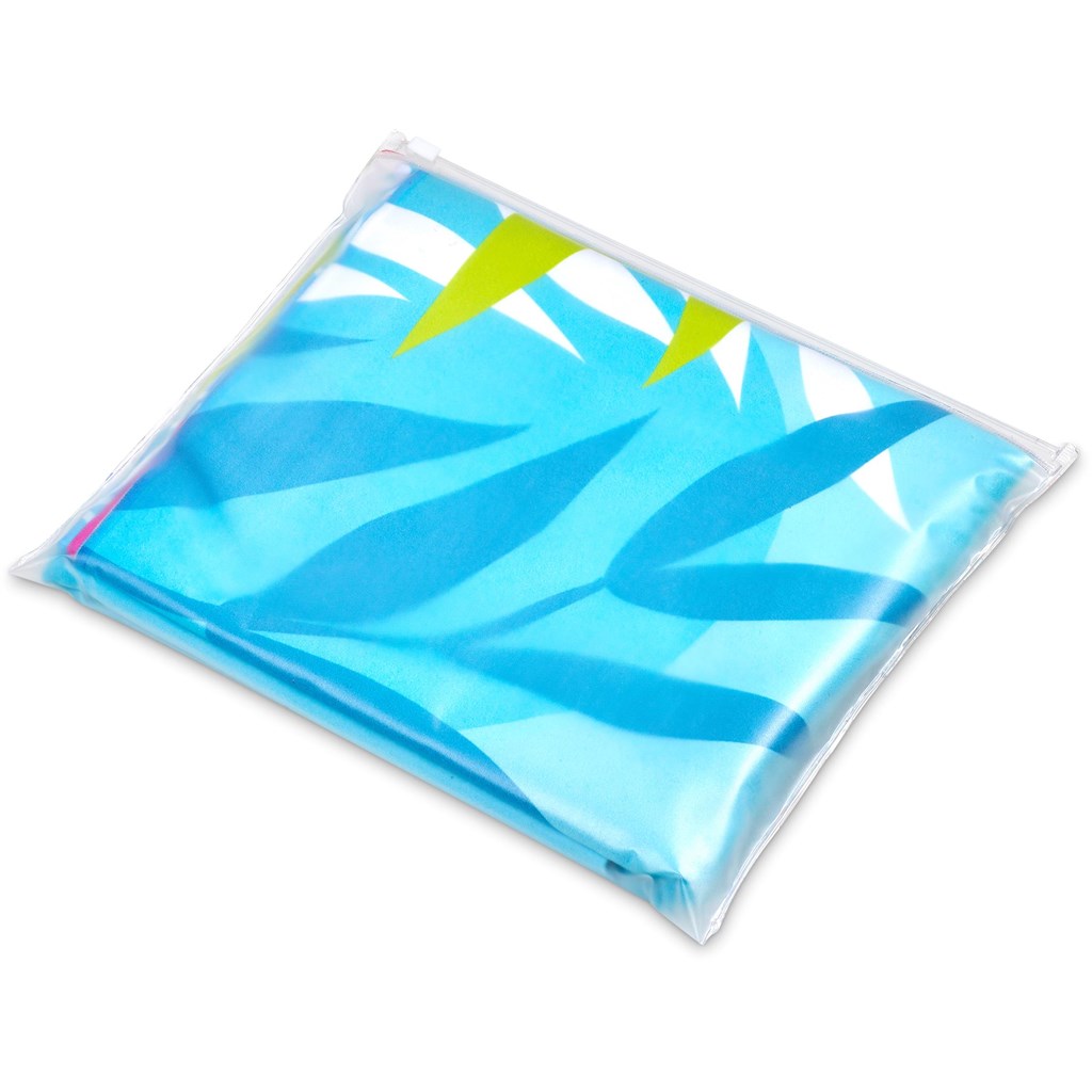 Pre-Printed Sample Hoppla Hula Beach Towel �C Dual Branding
