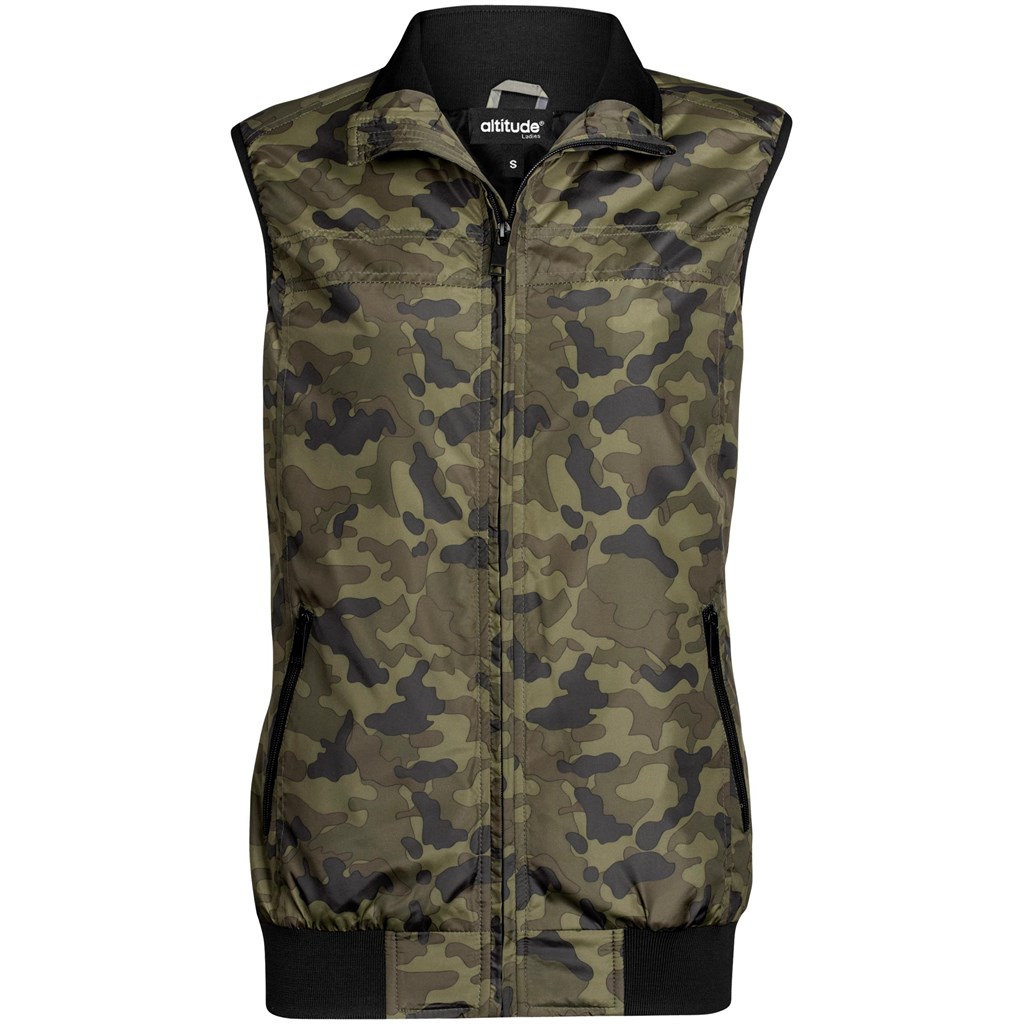 Ladies Colorado Bodywarmer �C Camouflage