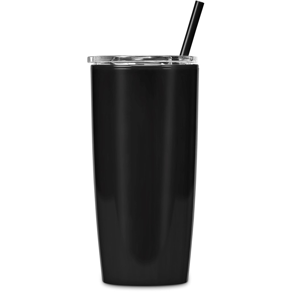 Altitude Daytona Plastic 2-in-1 Double-Wall Tumbler & Straw �C 600ml