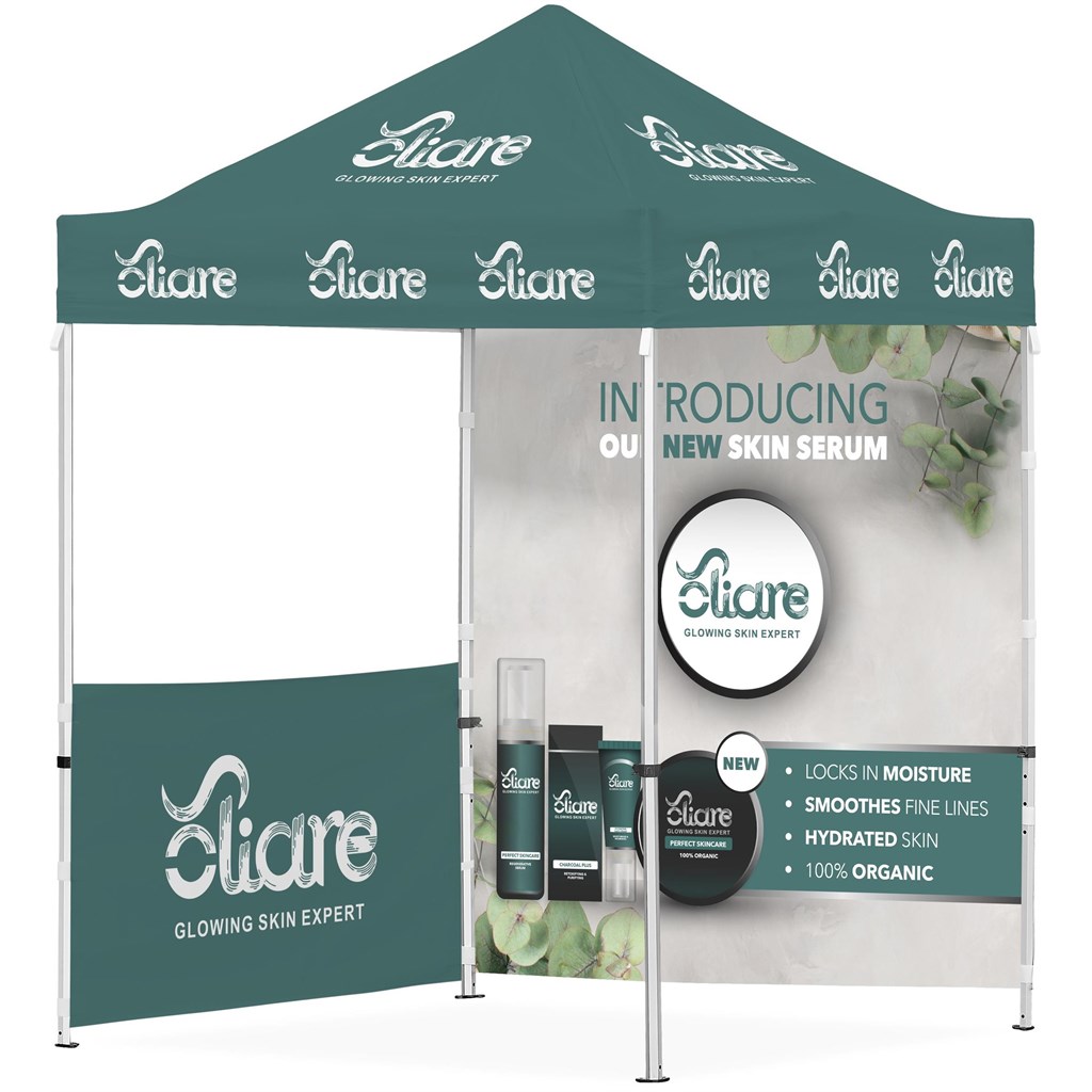 Ovation Sublimated Gazebo 2m X 2m �C 1 Half-Wall Skin �C 1 Full-Wall Skin