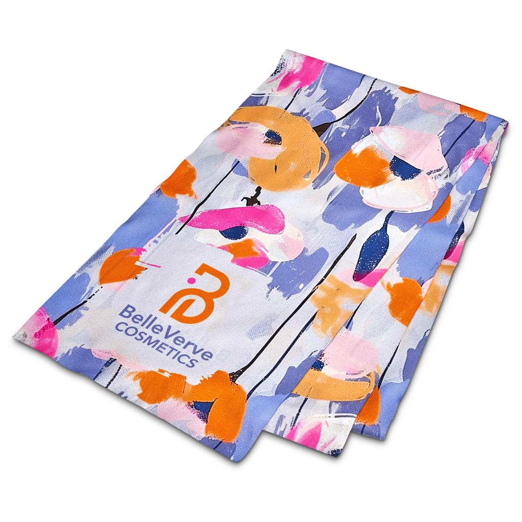 Pre-Printed Sample Hoppla Snuggle Polar Fleece Scarf