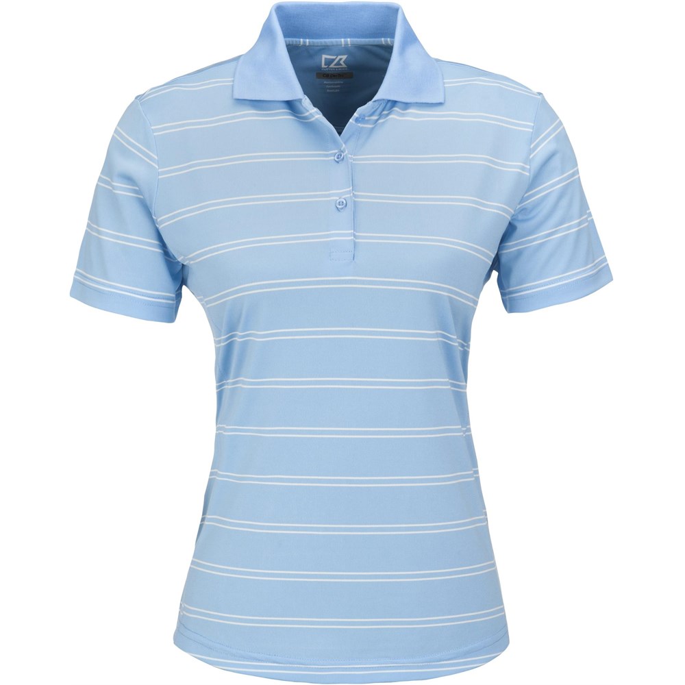 Ladies Hawthorne Golf Shirt �C Light Blue