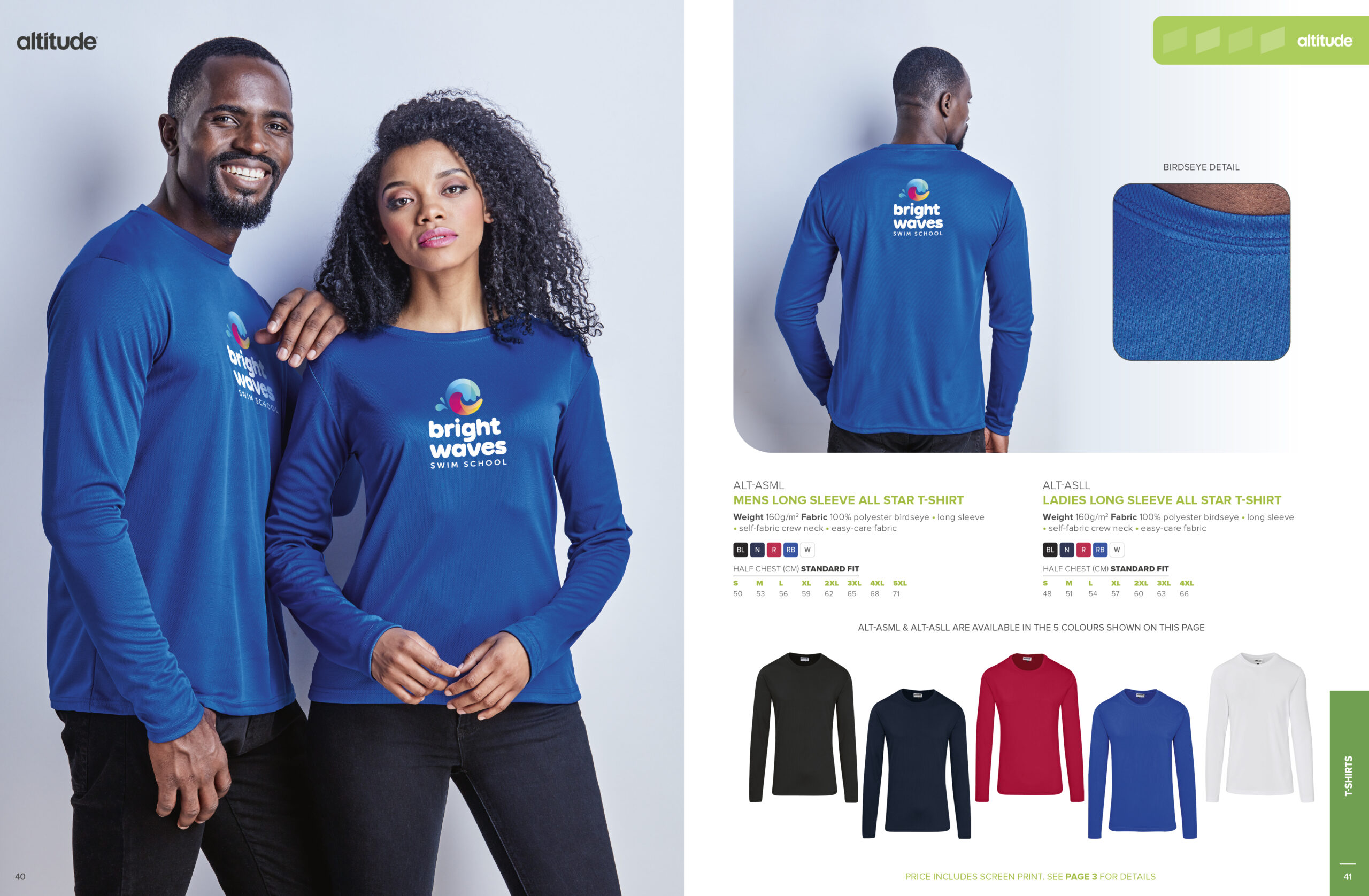 Ladies Long Sleeve All Star T-Shirt