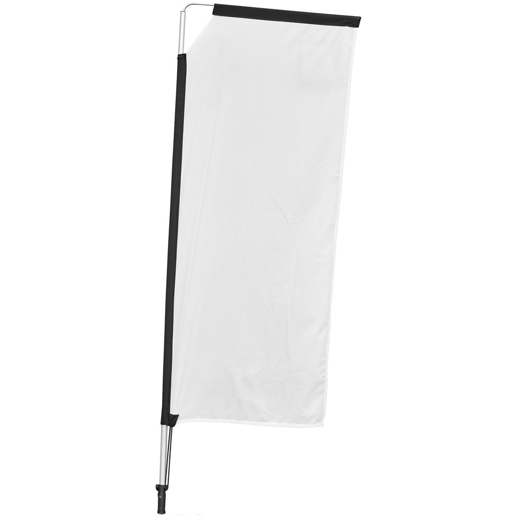 Legend 2M Sublimated Telescopic Double-Sided Flying Banner �C 1 complete unit