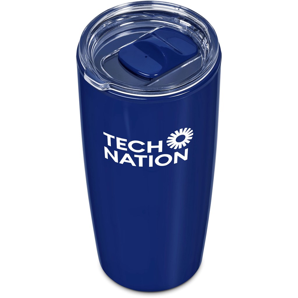 Altitude Daytona Plastic 2-in-1 Double-Wall Tumbler & Straw �C 600ml