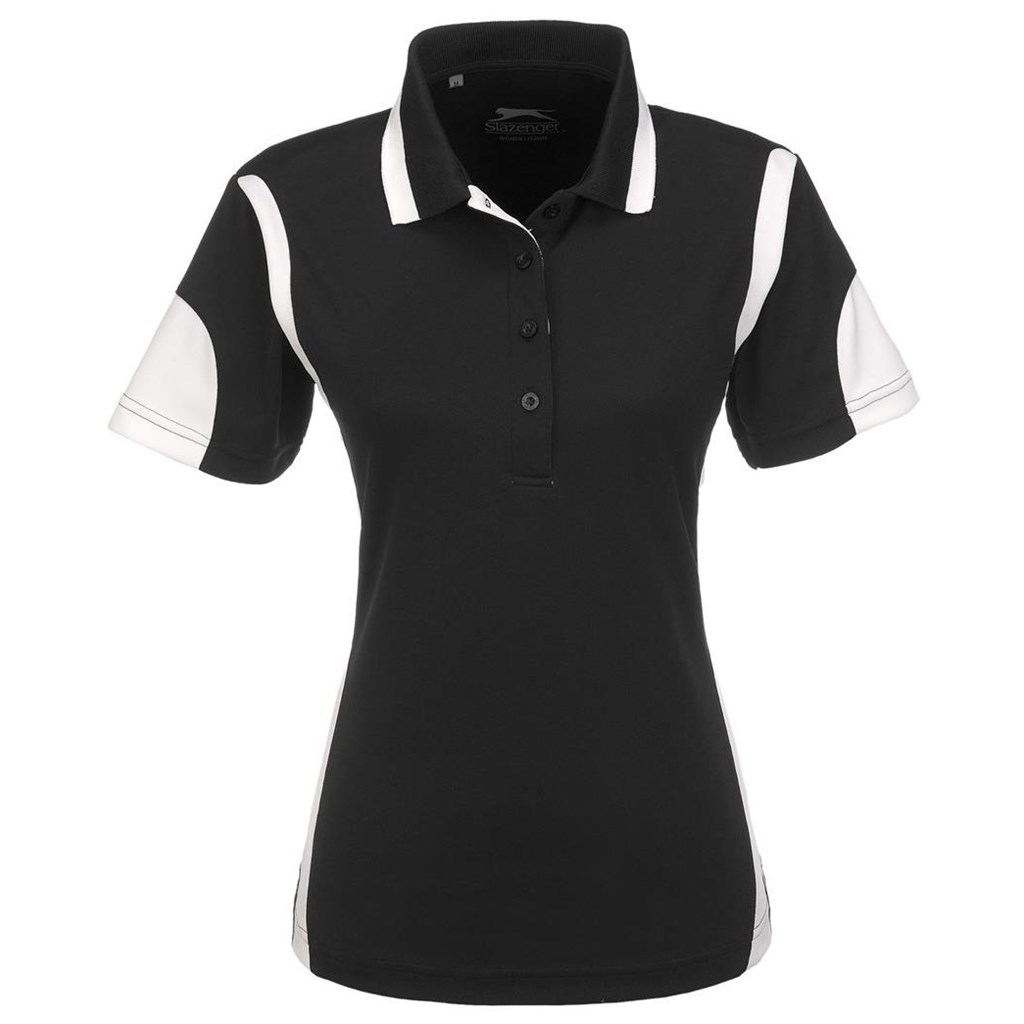 Ladies Genesis Golf Shirt �C Black