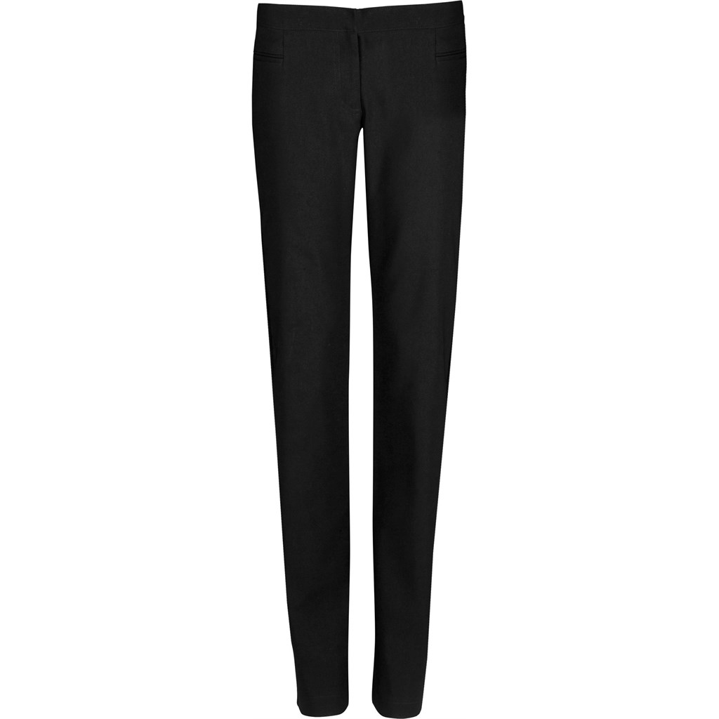 Ladies Cambridge Flat Front Pants �C Black