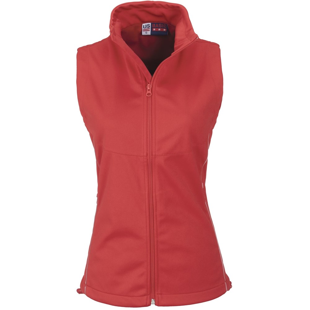 Ladies Cromwell Softshell Bodywarmer �C Red