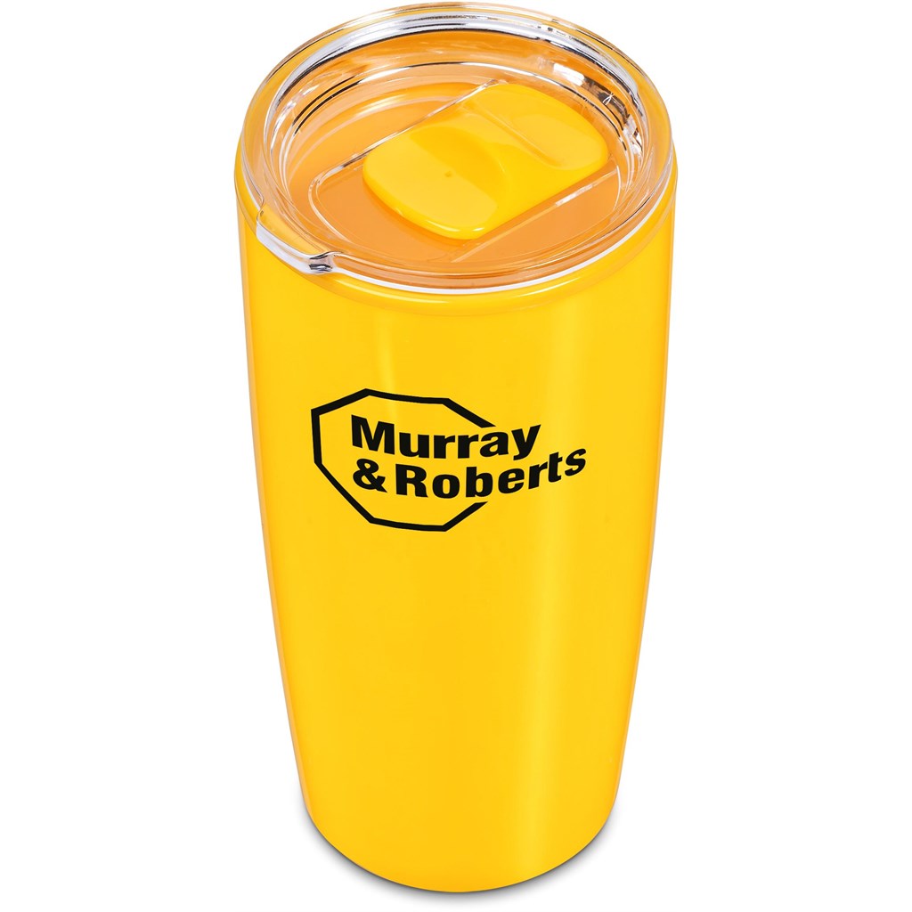 Altitude Daytona Plastic 2-in-1 Double-Wall Tumbler & Straw �C 600ml