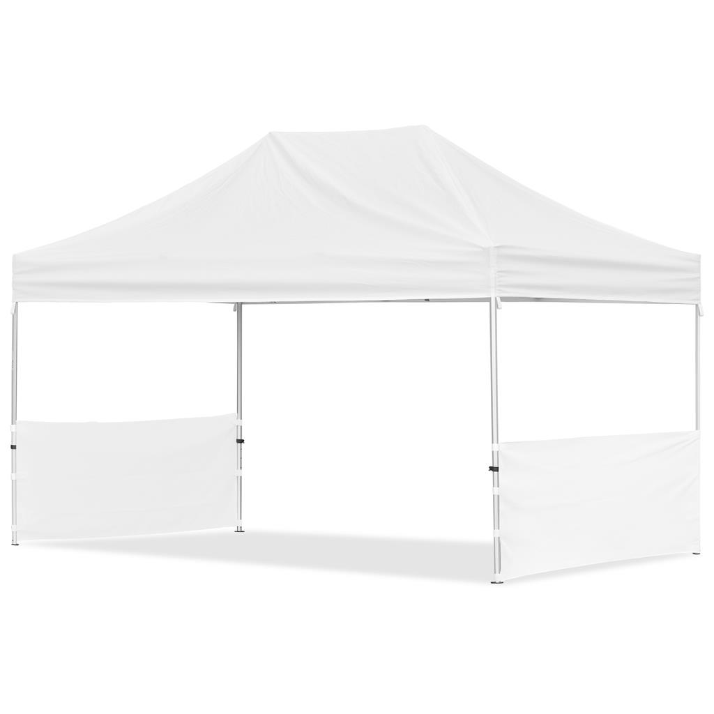 Coated Steel Sublimated Gazebo 4.5m x 3m �C 2 Short  Half-Wall Skins