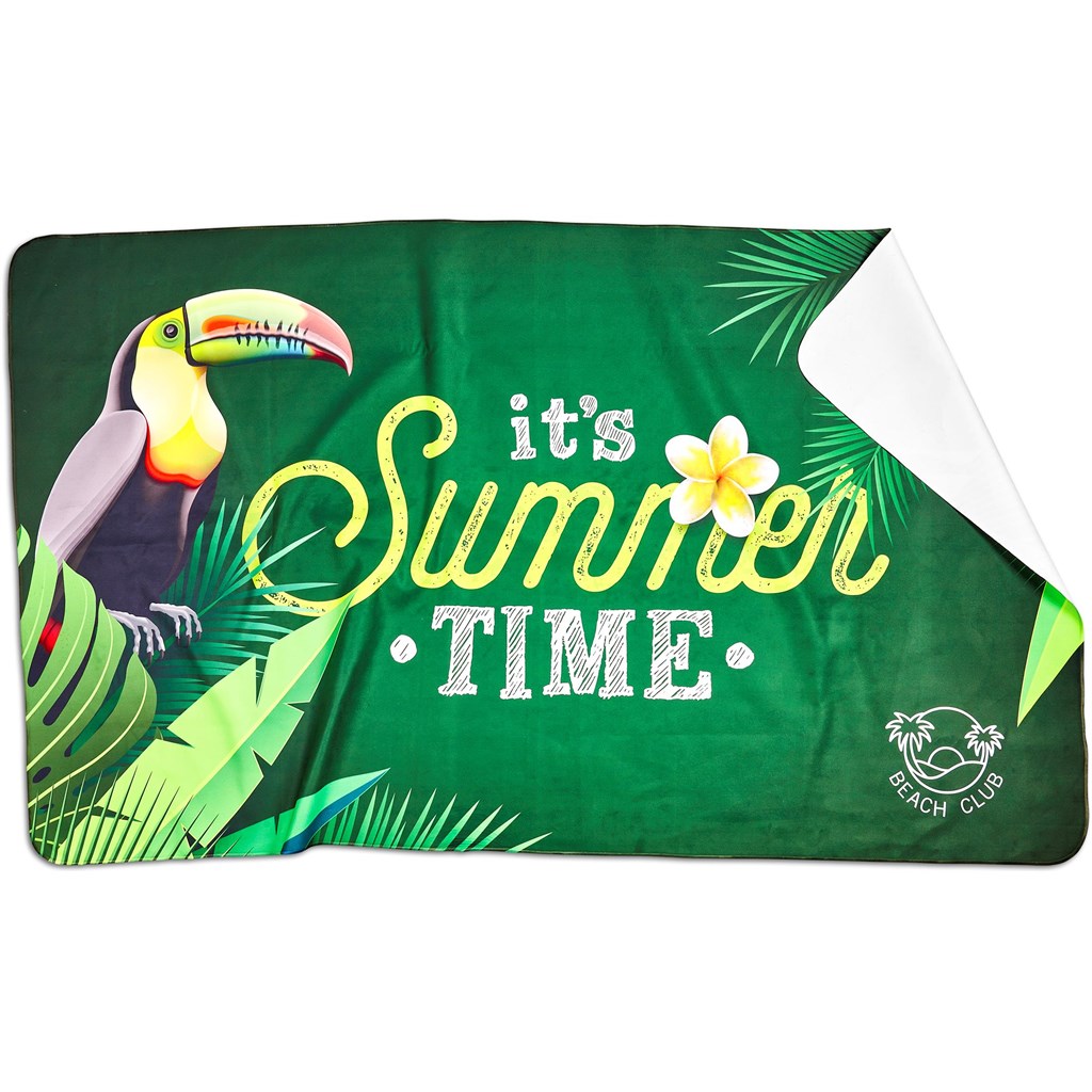 Hoppla Hula Beach Towel �C Single Sided Branding