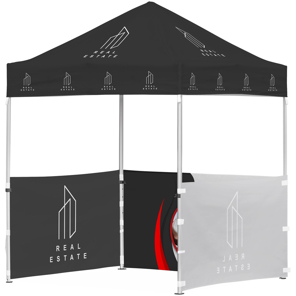 Ovation Sublimated Gazebo 2m X 2m Petite Frame �C 3 Half-Wall Skins