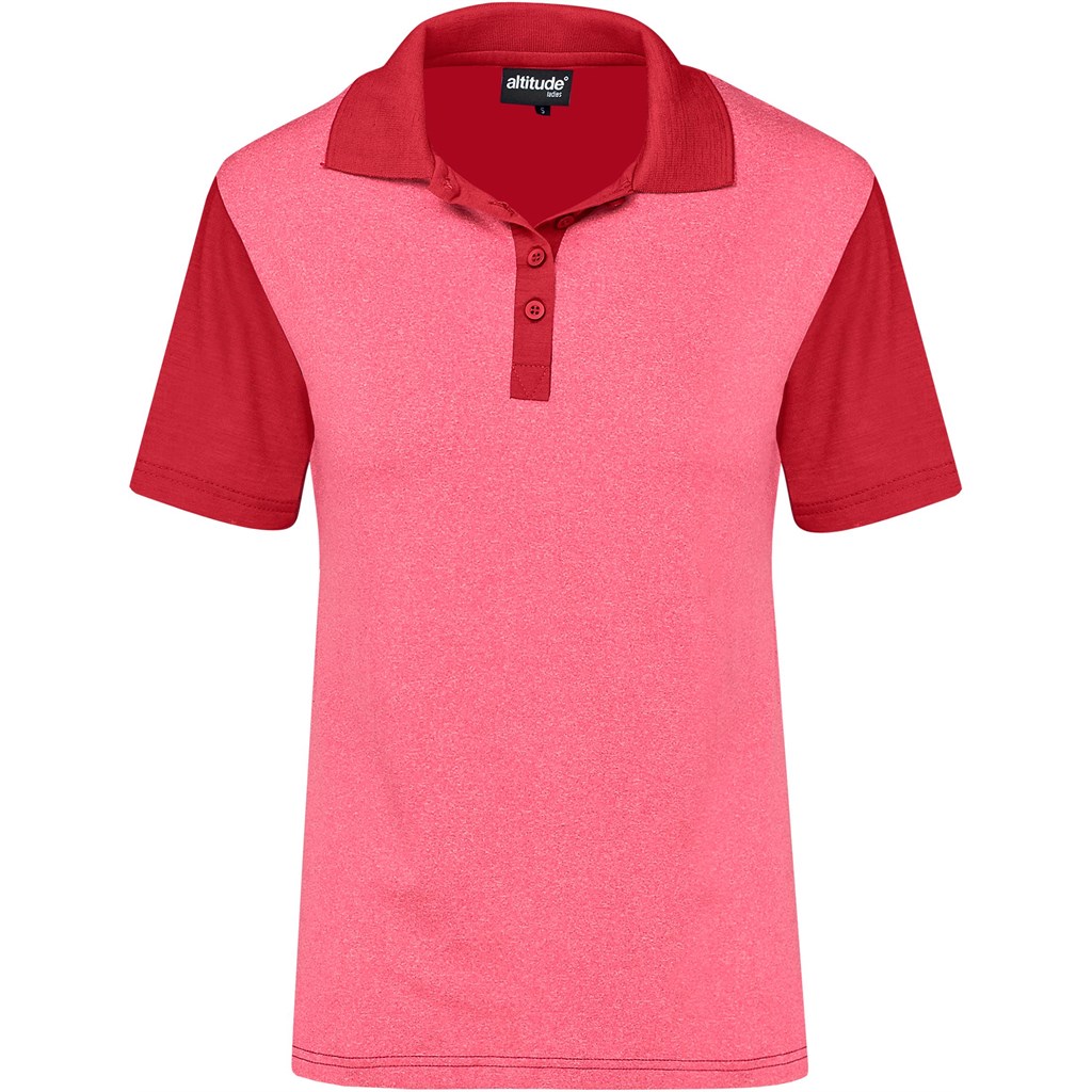 Ladies Crossfire Golf Shirt �C Red