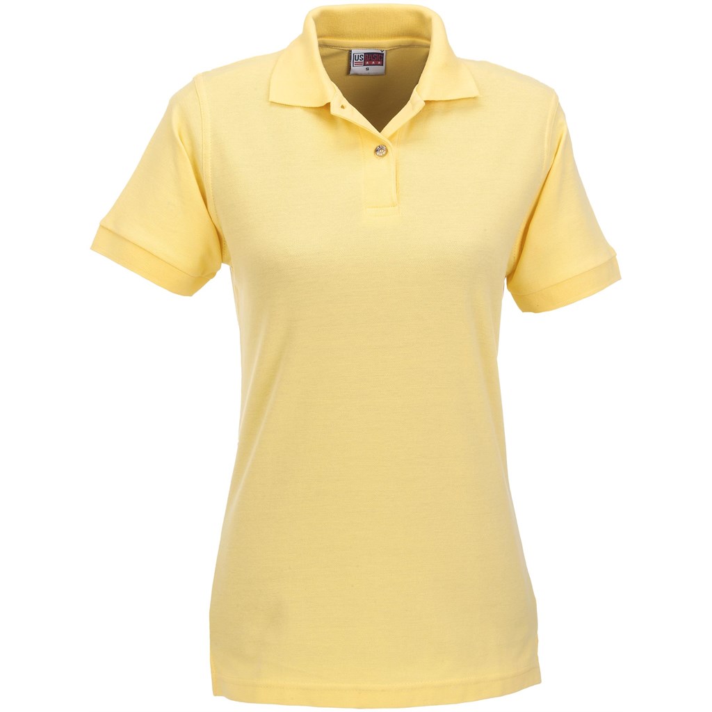 Ladies Boston Golf Shirt �C Yellow