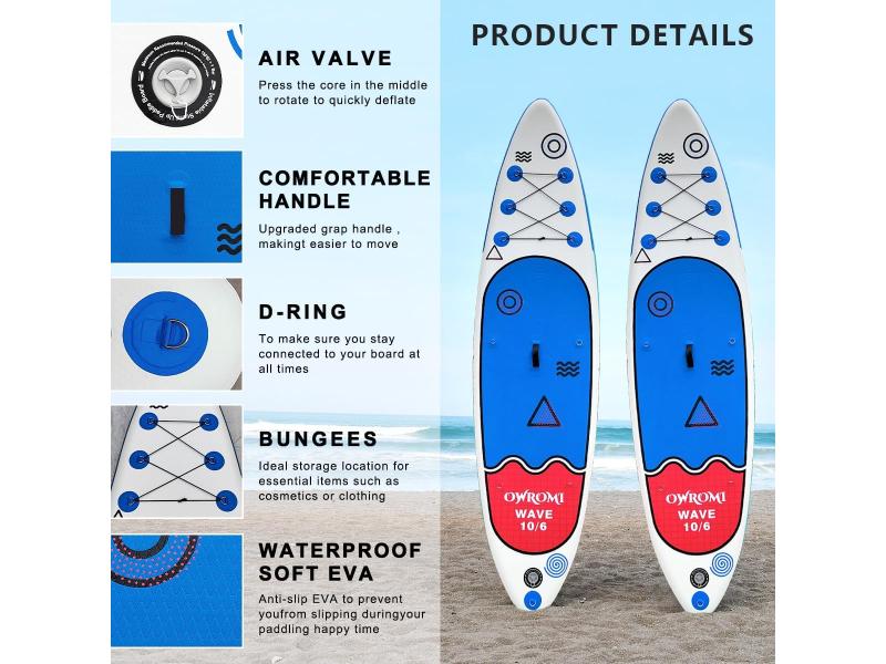 Blue 10'6 x 32