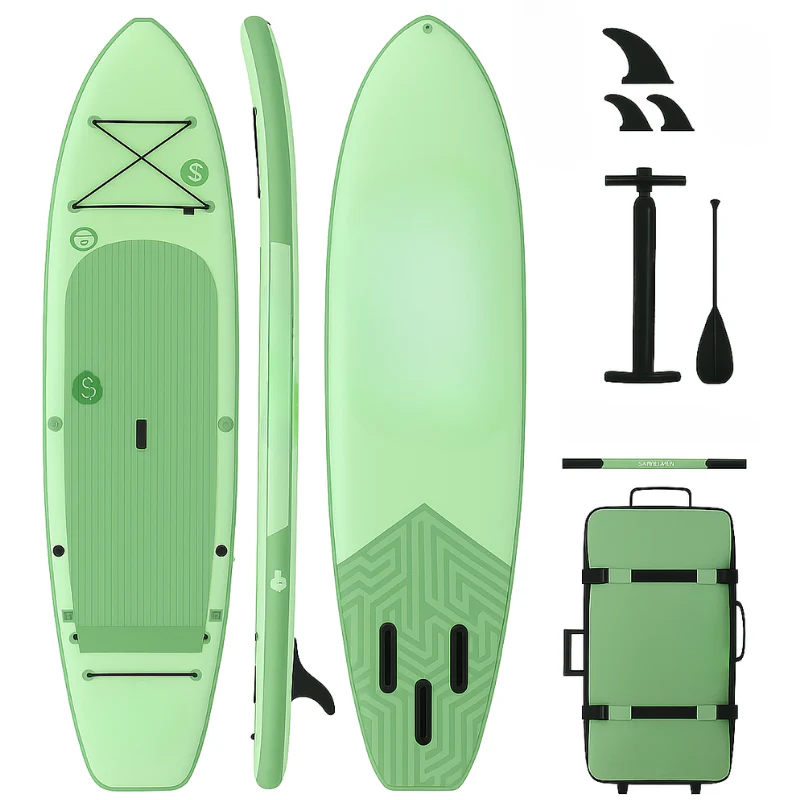 Green SUP BUM? Premium Inflatable Paddle Board
