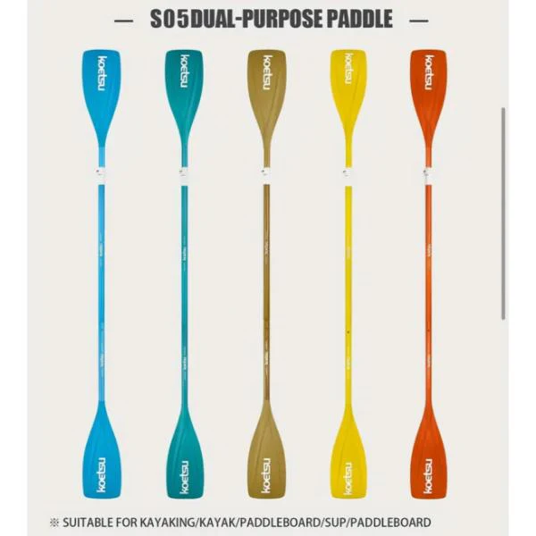 2-in-1 iSUP Kayak Paddle Board Paddle