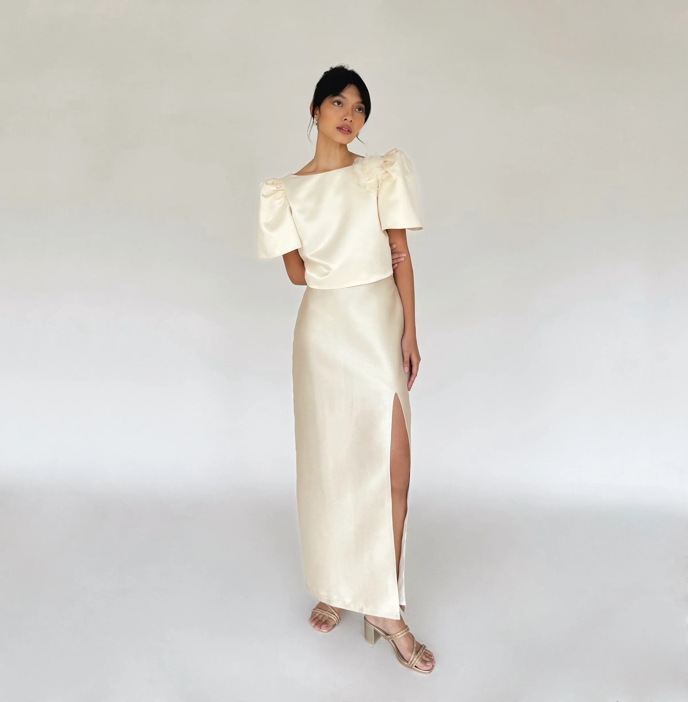 Nadine top (CREAM)