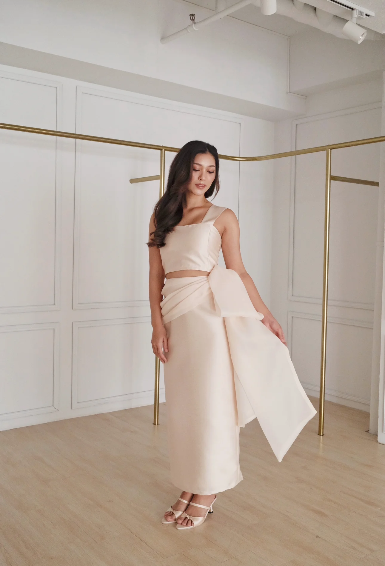 Bettina skirt (CHAMPAGNE)