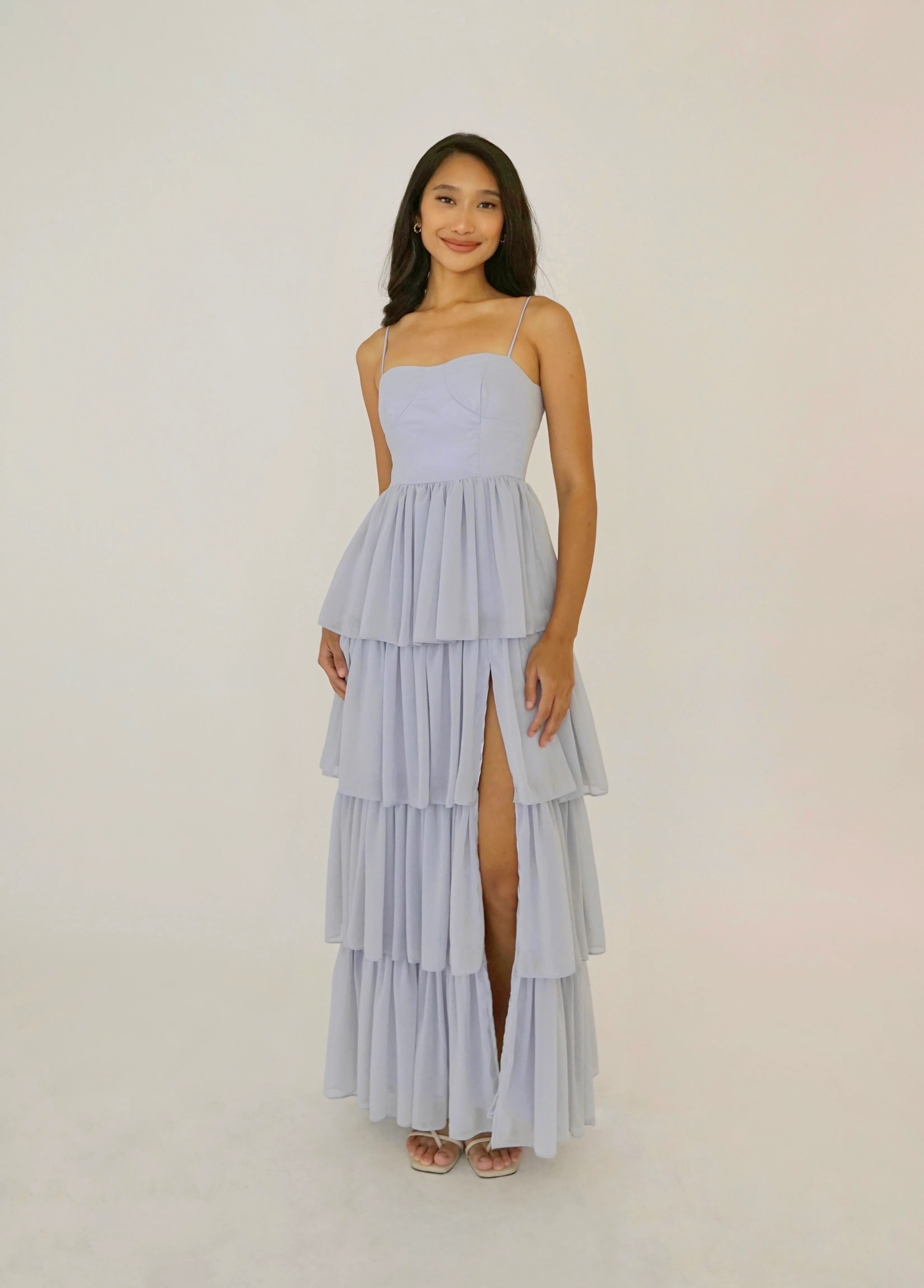 Eloise maxi dress (DOVE GRAY)