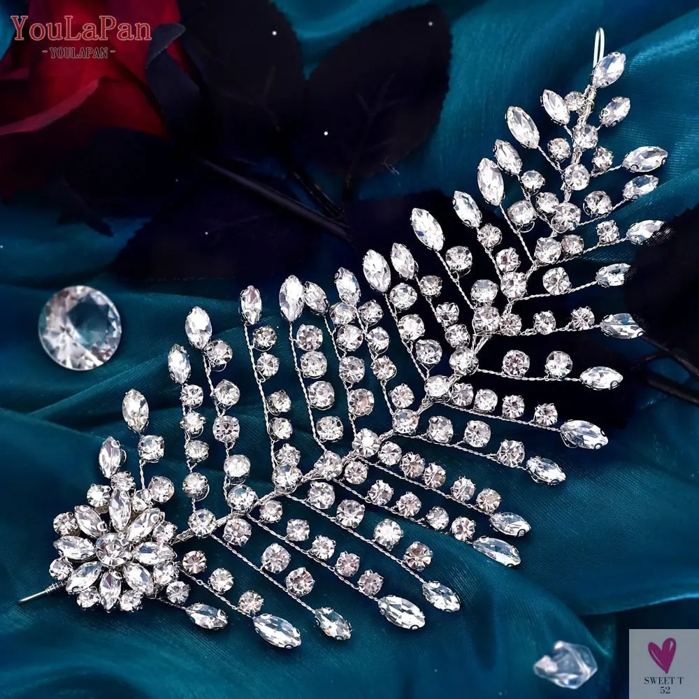 Shiny Bridal Headdress - Luxury Wedding Headband - Women's Hair Accessories, Queen Headpiece, Party, Banquet Headwear