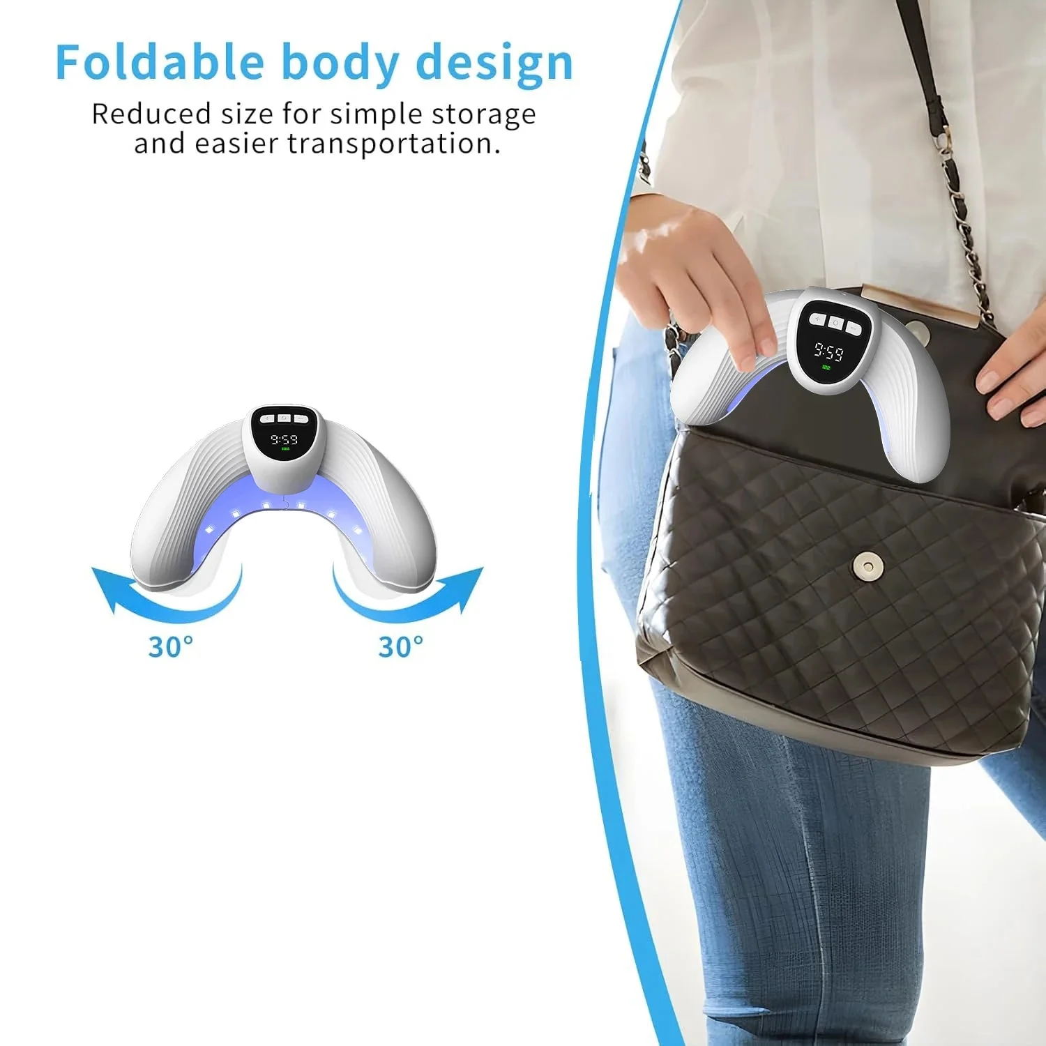 Laser Nail Fungus Treatment Device – Removes Toenail & Fingernail Fungus, Effective Onychomycosis Cure for Fungal Infections