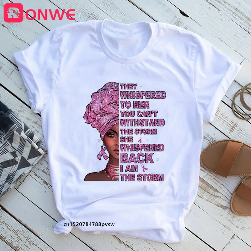 Beautiful African Lady Women T-shirt Girl Sisters Black Lives Matter Funny 90S Print Tops Tee,Drop Ship