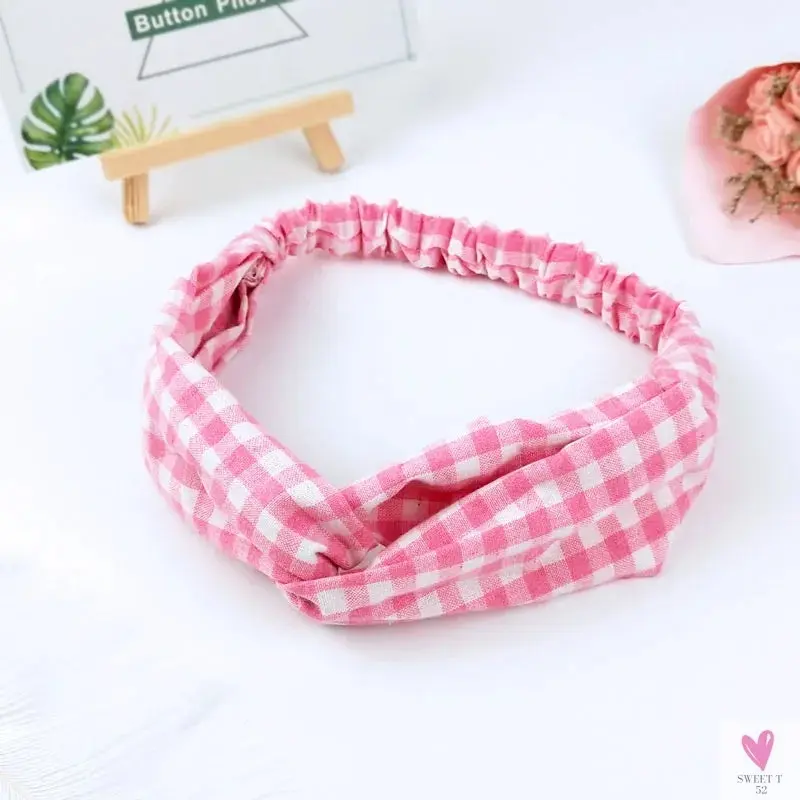 Scrunchies - Women's Knotted Turban Hair Accessories for Girls, Headband Turban/Elastic Hairband/Head Wrap/Striped  Hair Scrunchies